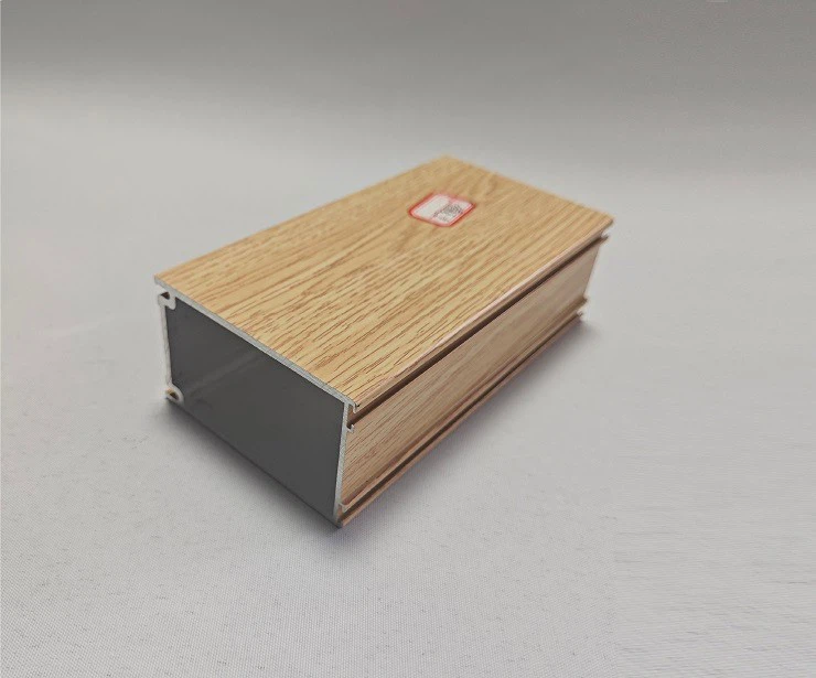 China Shandong Changquan Aluminum Extrusion Anodizing Cataphoresis Wood Grain Alloy Profiles